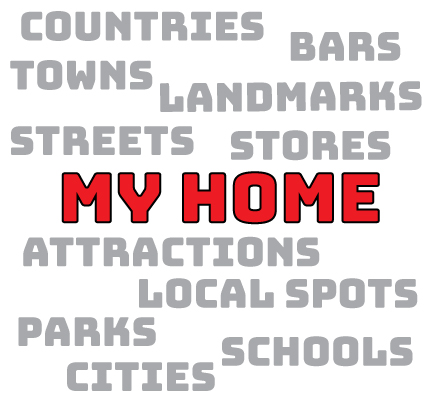 Rep the places you call home