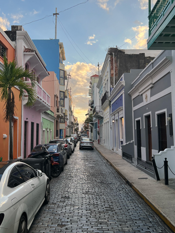 Street in old San Juan