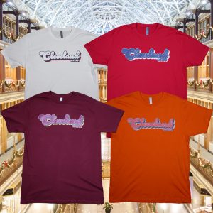 Cleveland 1796 graphic tees.
