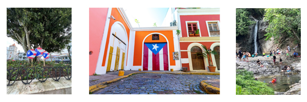 Puerto Rico lifestyle collage