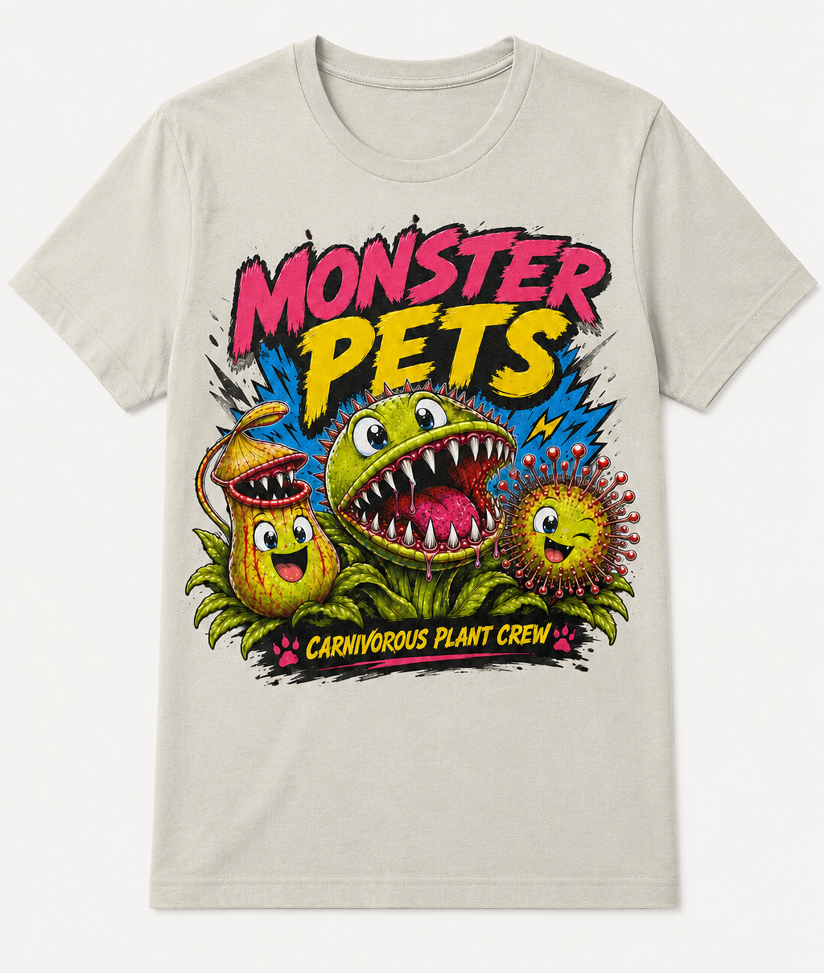 Graphic Monster Pets dust tee