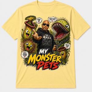 Graphic My Monster Pets banana tee
