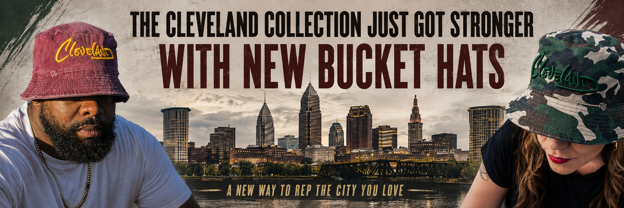 Cleveland bucket hat drop