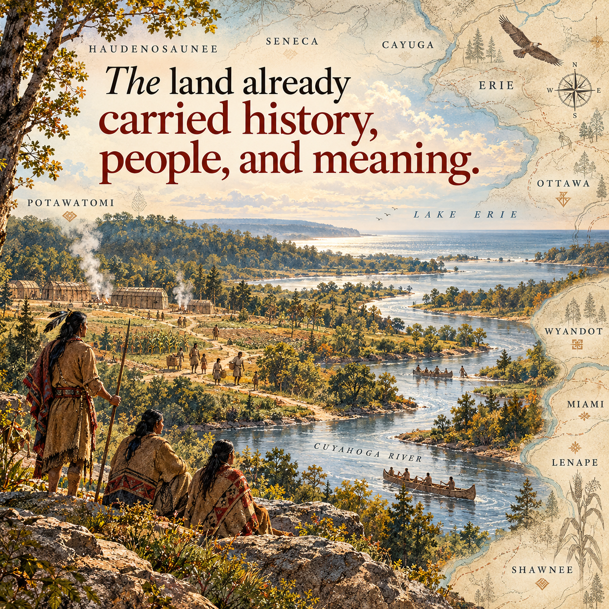 The land had history