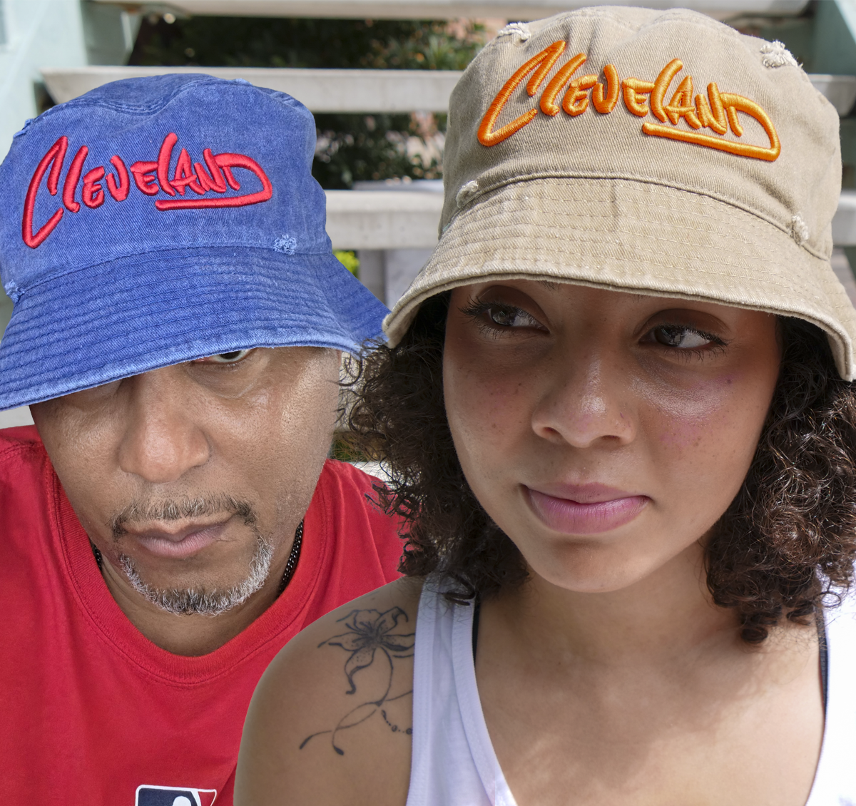 The Cleveland handwritten bucket hat